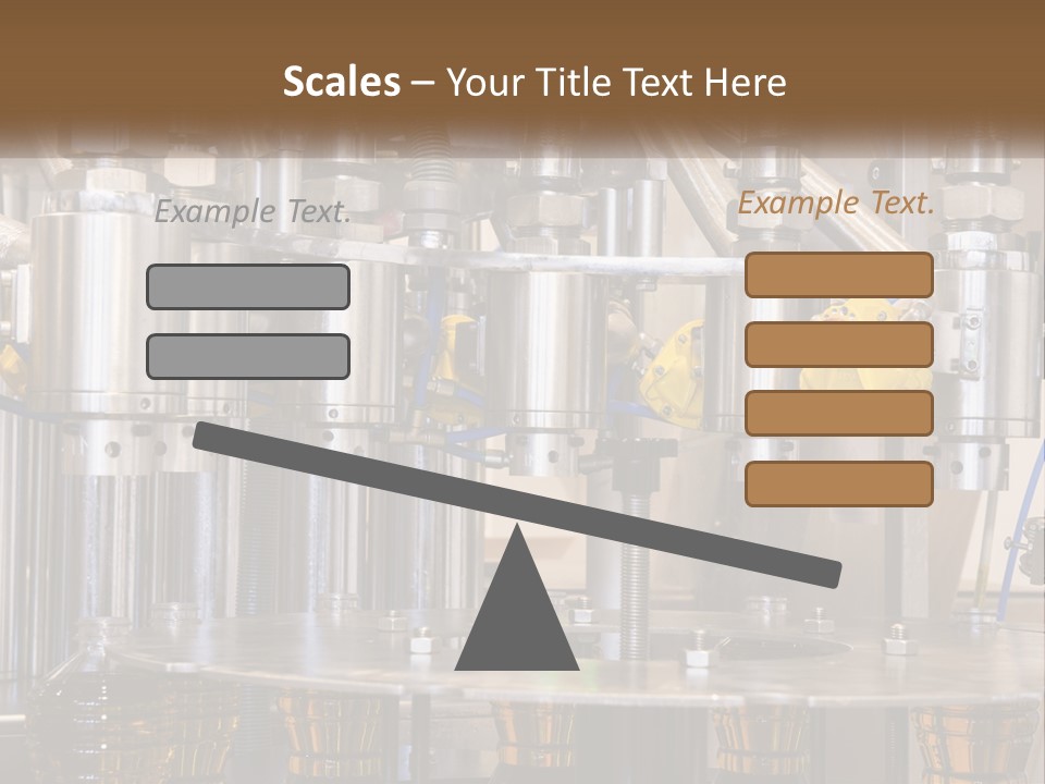 A Machine With A Bunch Of Yellow Birds On It PowerPoint Template