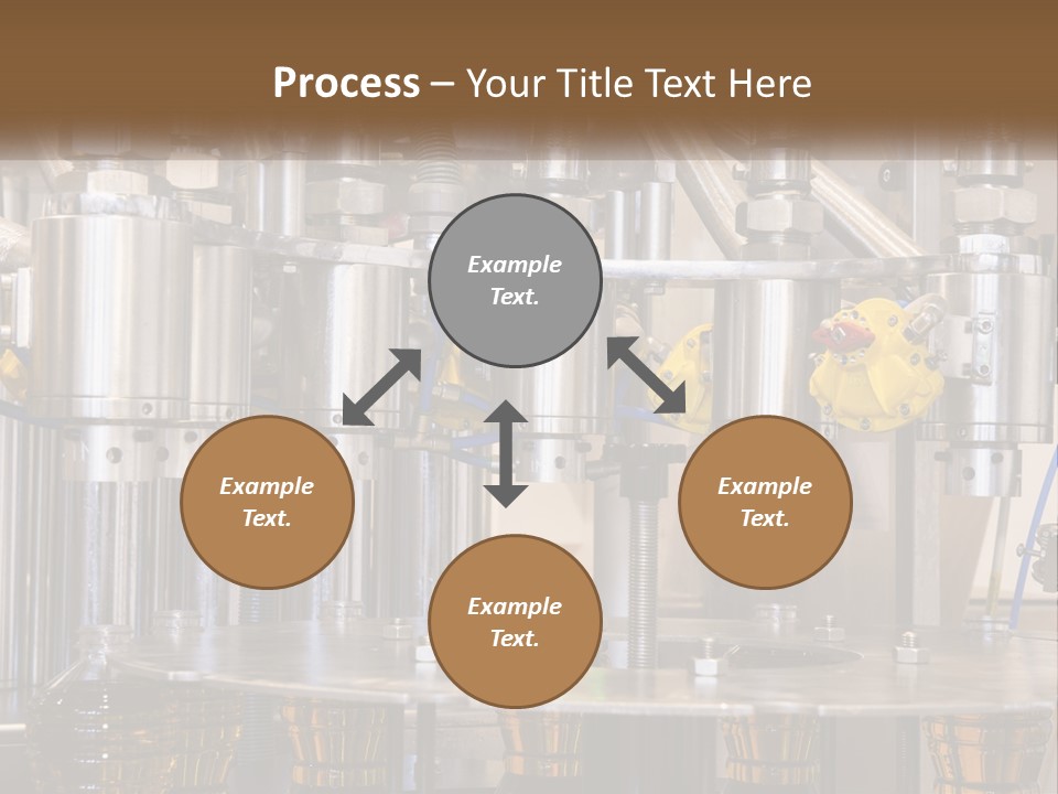 A Machine With A Bunch Of Yellow Birds On It PowerPoint Template