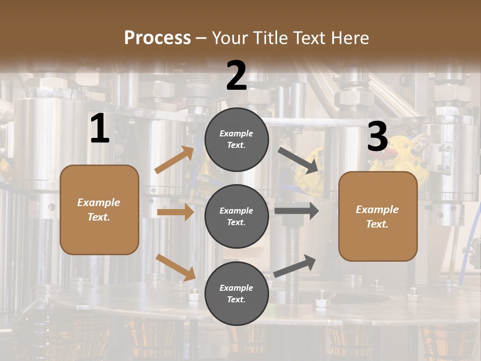 A Machine With A Bunch Of Yellow Birds On It PowerPoint Template