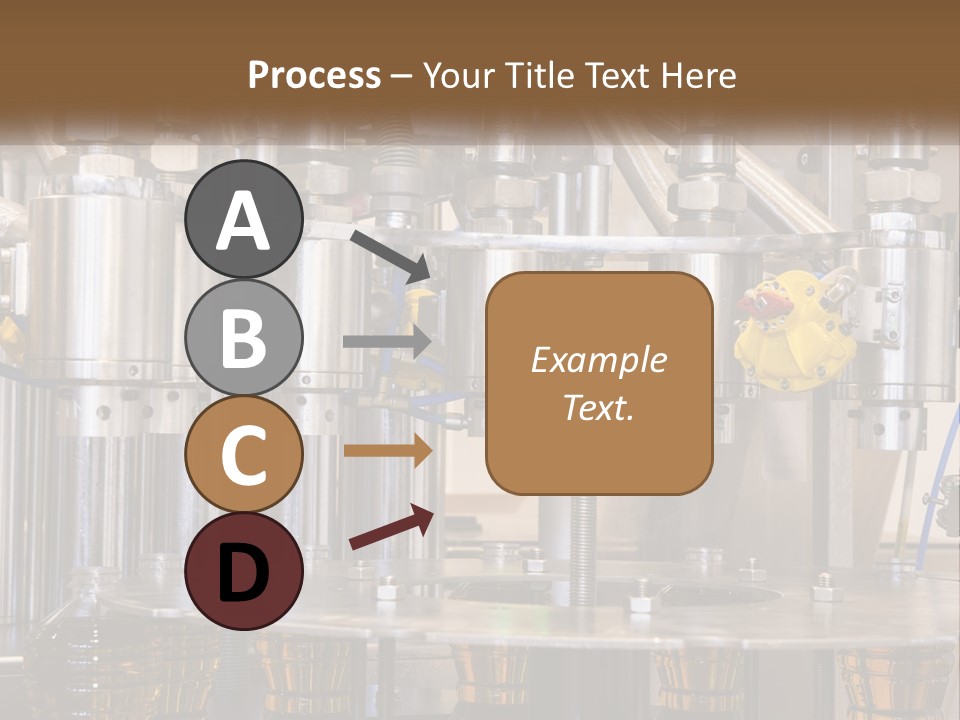 A Machine With A Bunch Of Yellow Birds On It PowerPoint Template