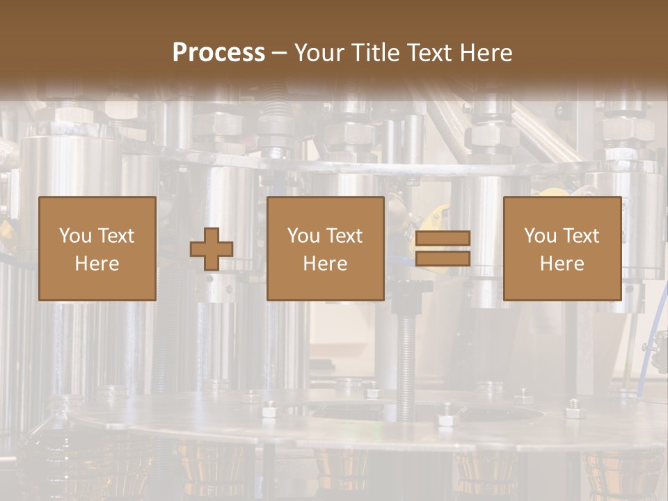 A Machine With A Bunch Of Yellow Birds On It PowerPoint Template