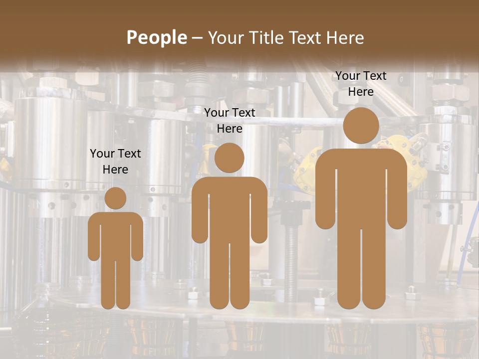 A Machine With A Bunch Of Yellow Birds On It PowerPoint Template