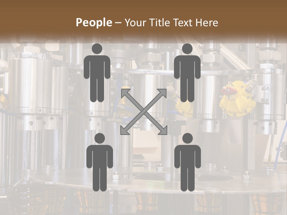 A Machine With A Bunch Of Yellow Birds On It PowerPoint Template