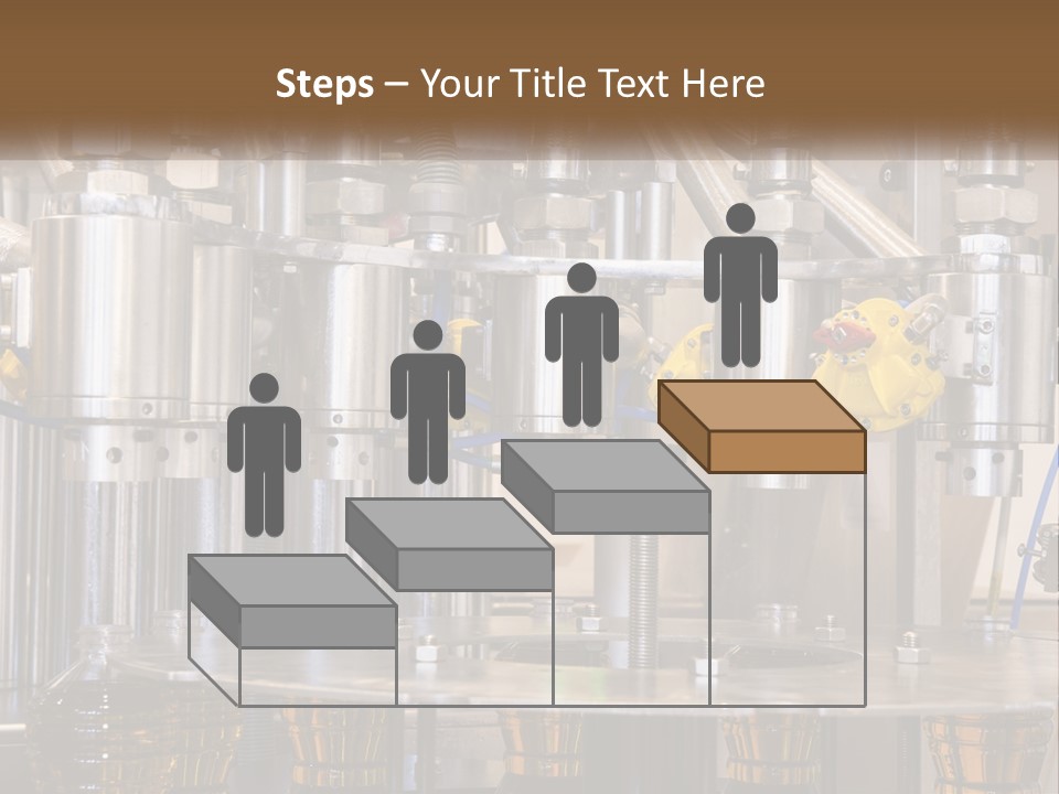 A Machine With A Bunch Of Yellow Birds On It PowerPoint Template