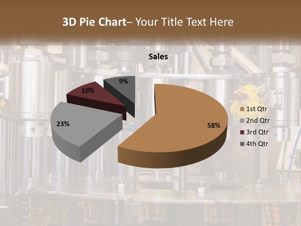 A Machine With A Bunch Of Yellow Birds On It PowerPoint Template