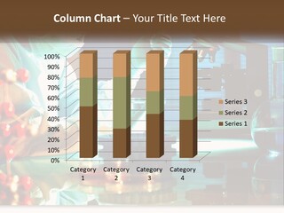 A Man In A Lab Coat Is Doing Something PowerPoint Template