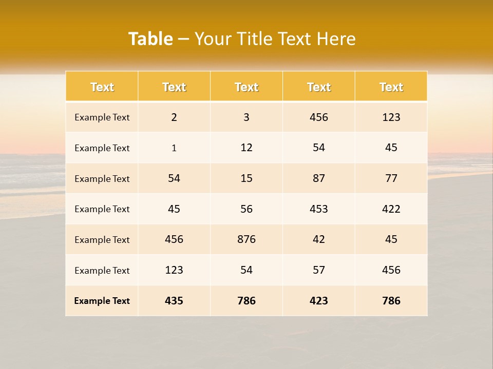 A Group Of People Riding Horses On A Beach At Sunset PowerPoint Template