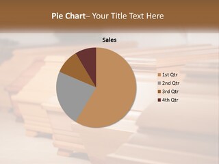A Row Of Wooden Benches Sitting Next To Each Other PowerPoint Template