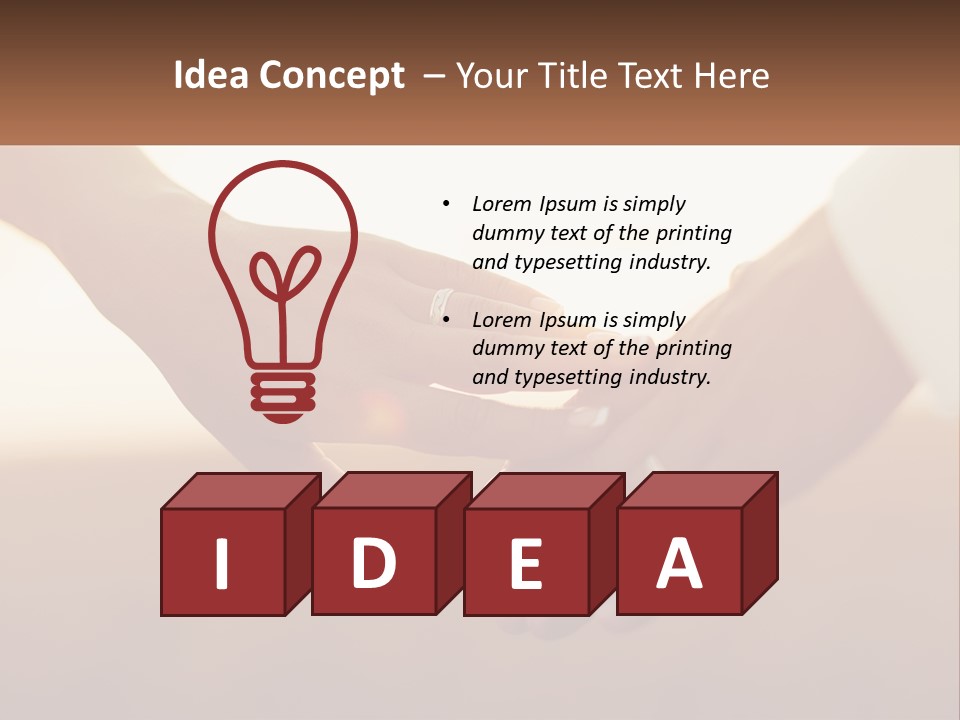 A Couple Holding Hands With The Sun Shining In The Background PowerPoint Template