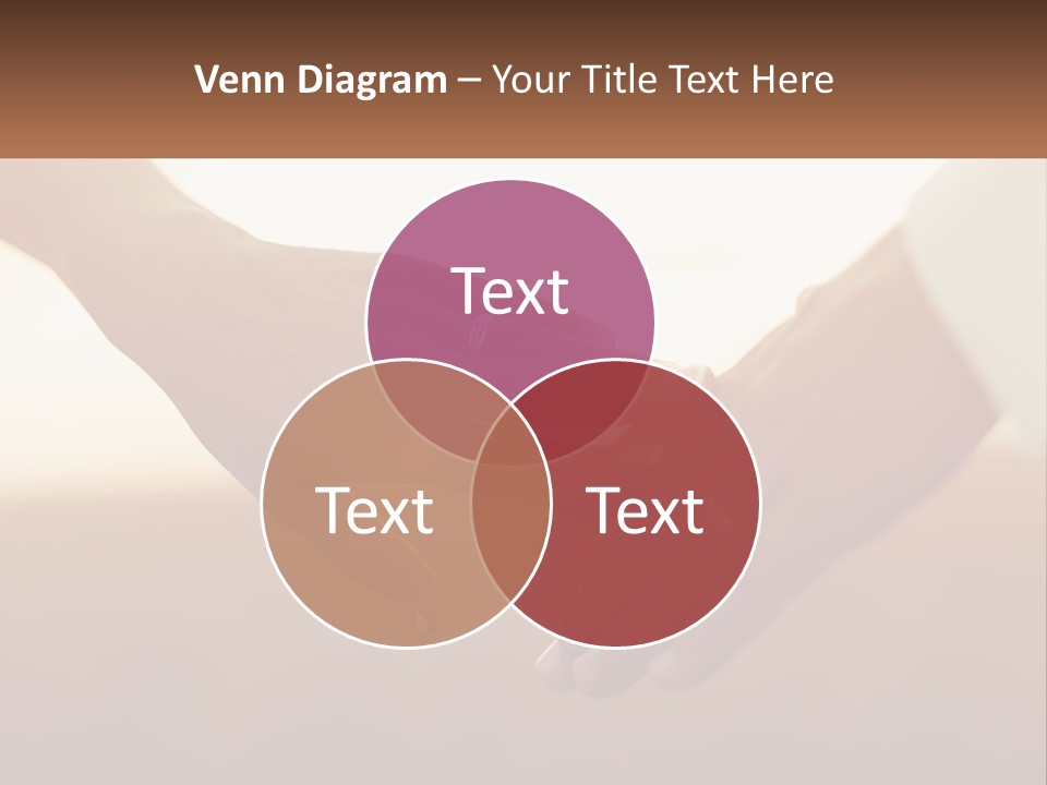 A Couple Holding Hands With The Sun Shining In The Background PowerPoint Template