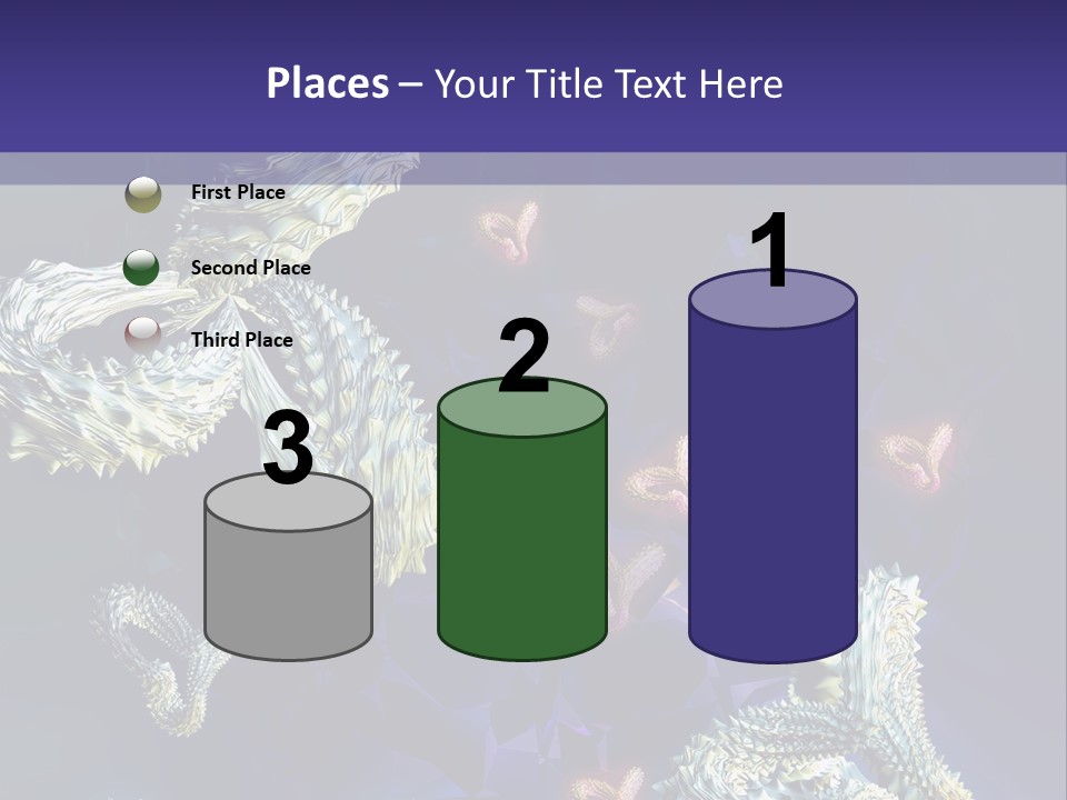 A Computer Generated Image Of A Human Brain PowerPoint Template