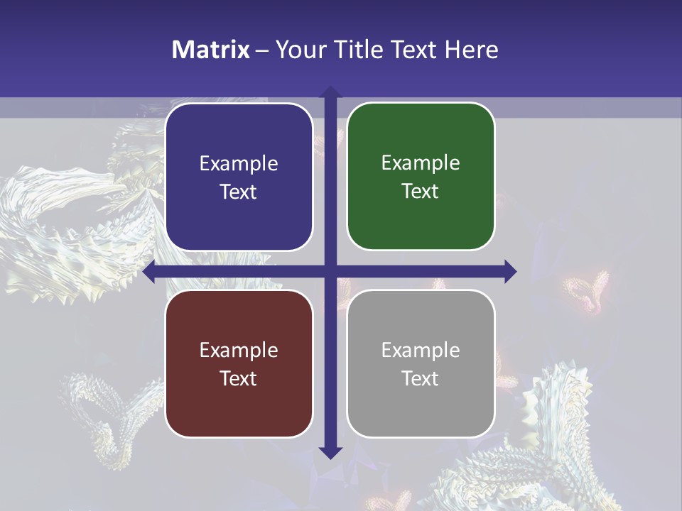 A Computer Generated Image Of A Human Brain PowerPoint Template