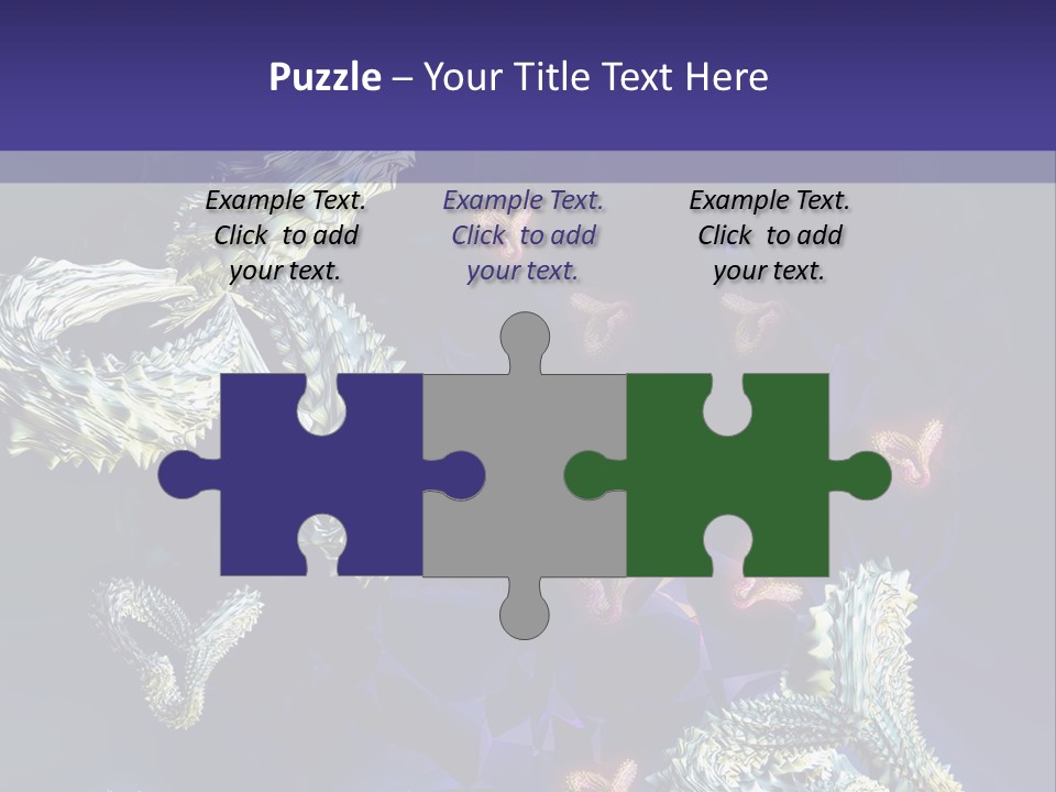 A Computer Generated Image Of A Human Brain PowerPoint Template