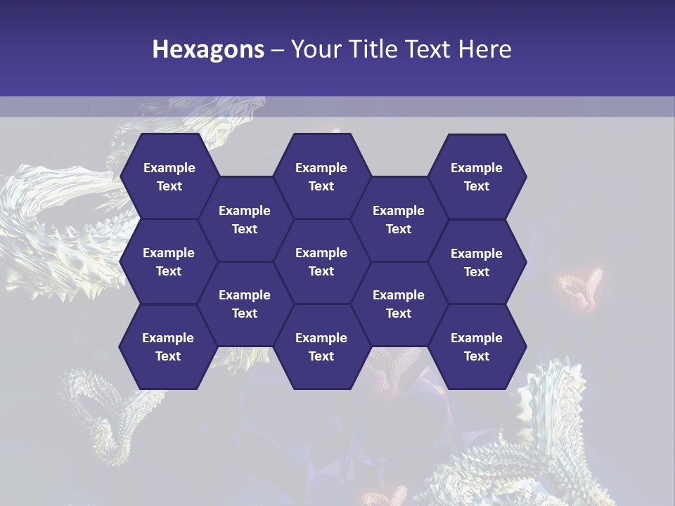 A Computer Generated Image Of A Human Brain PowerPoint Template