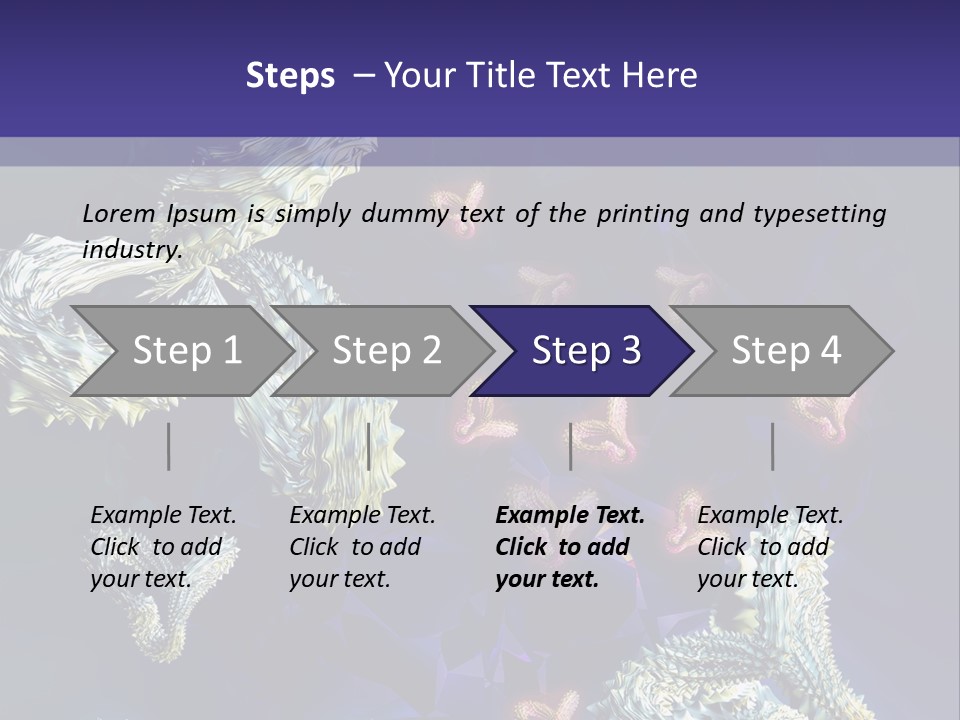A Computer Generated Image Of A Human Brain PowerPoint Template