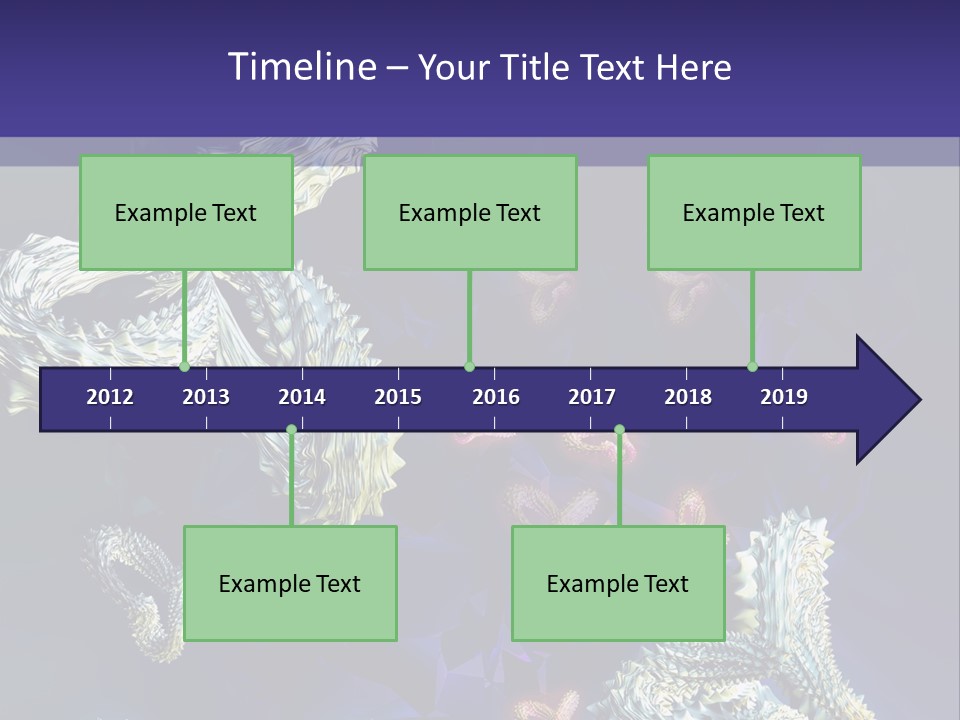 A Computer Generated Image Of A Human Brain PowerPoint Template