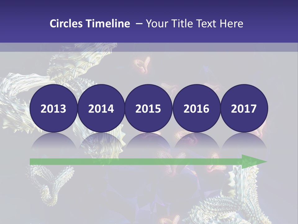 A Computer Generated Image Of A Human Brain PowerPoint Template