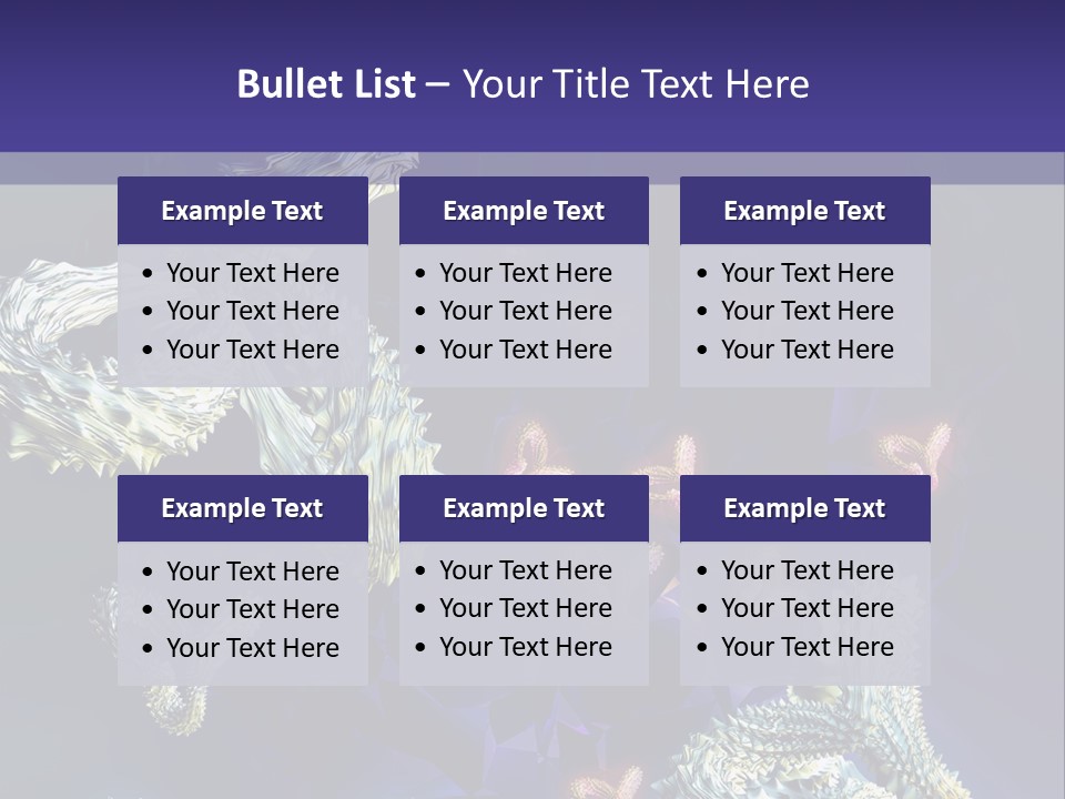 A Computer Generated Image Of A Human Brain PowerPoint Template