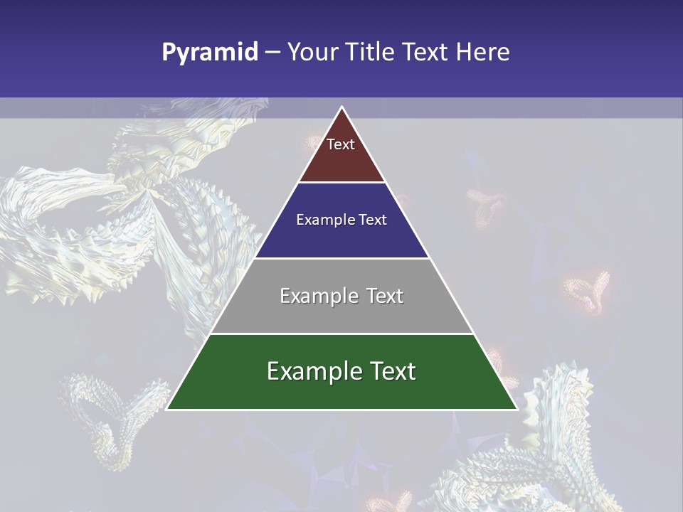 A Computer Generated Image Of A Human Brain PowerPoint Template