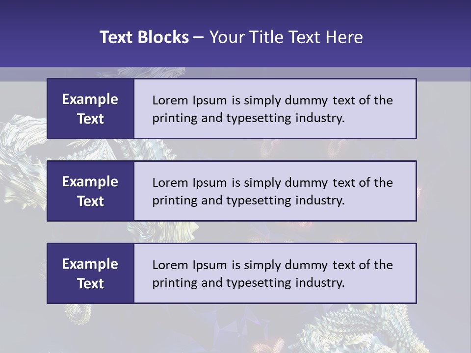 A Computer Generated Image Of A Human Brain PowerPoint Template