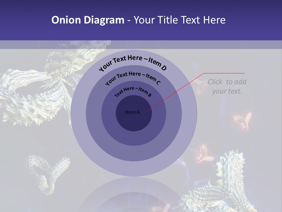 A Computer Generated Image Of A Human Brain PowerPoint Template