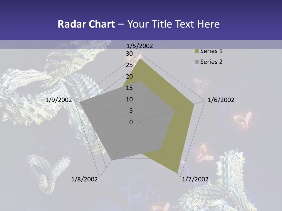 A Computer Generated Image Of A Human Brain PowerPoint Template