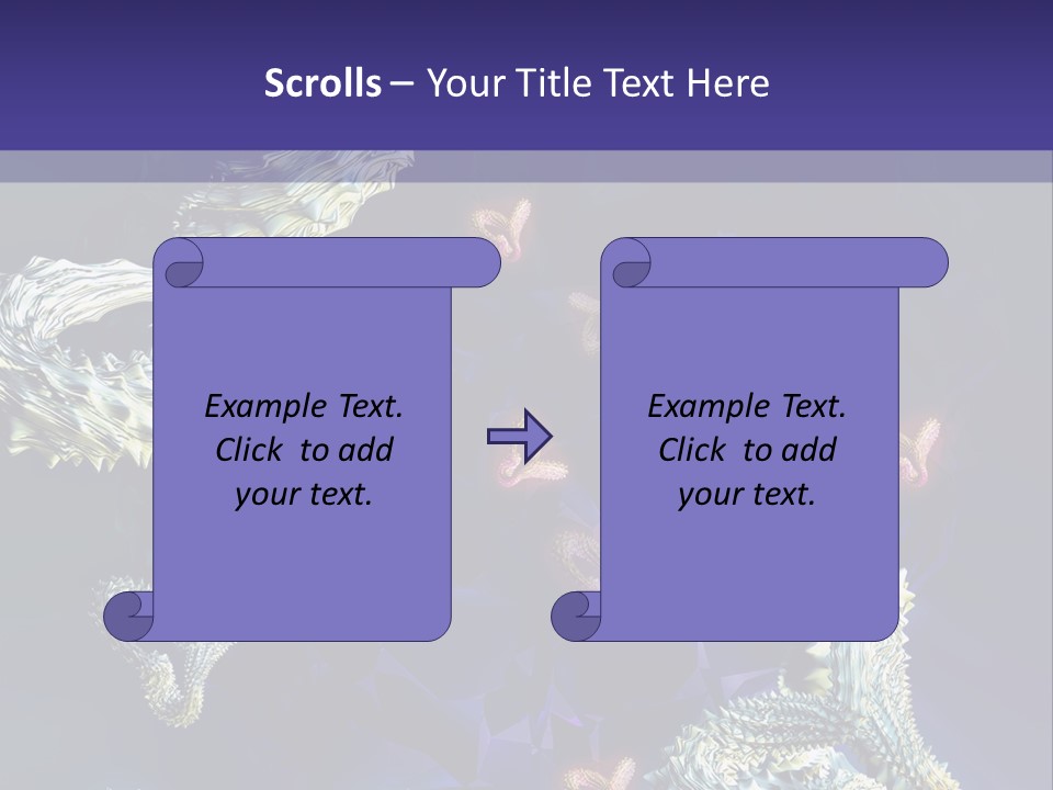 A Computer Generated Image Of A Human Brain PowerPoint Template