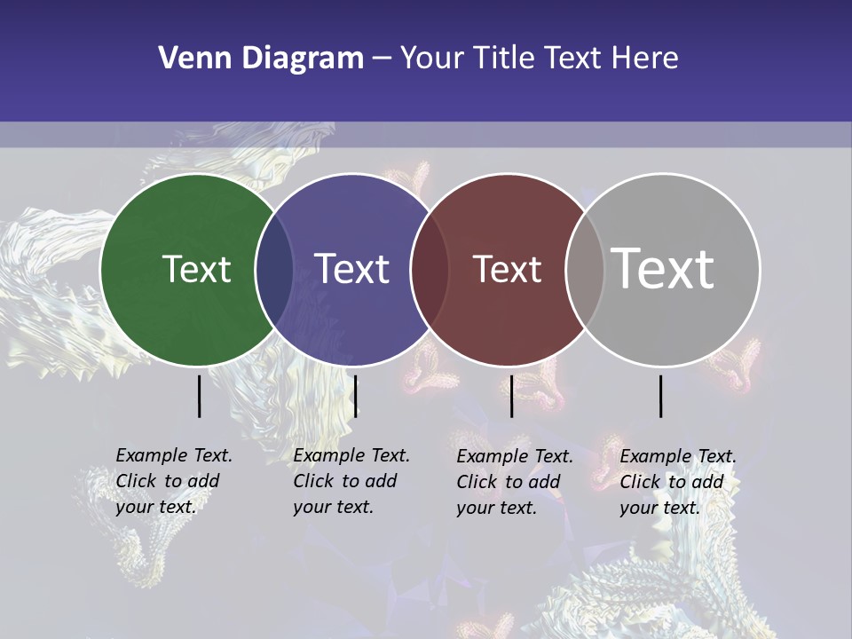 A Computer Generated Image Of A Human Brain PowerPoint Template