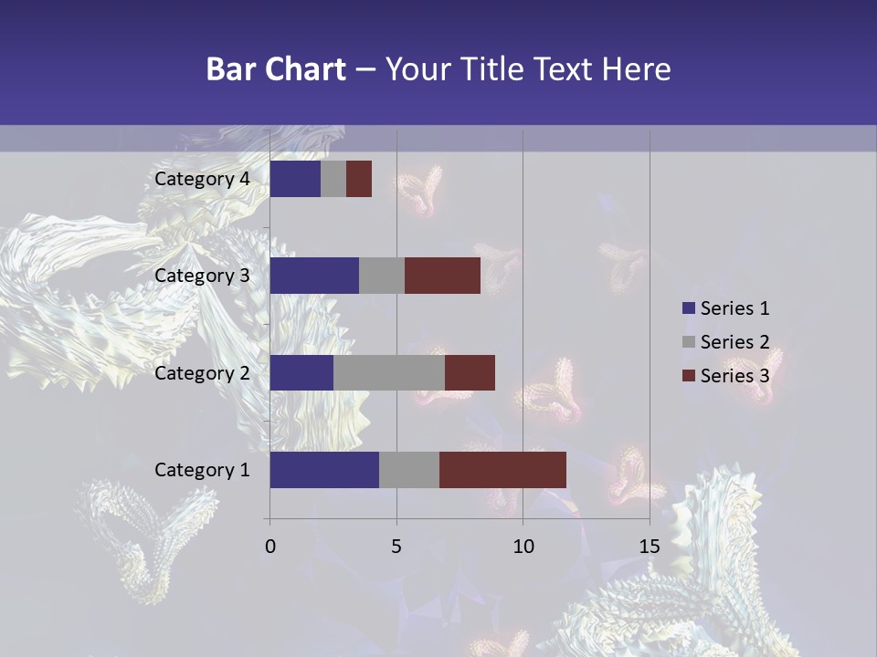 A Computer Generated Image Of A Human Brain PowerPoint Template