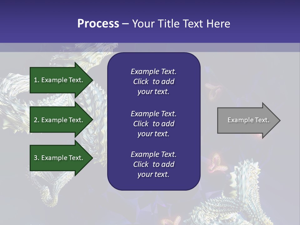 A Computer Generated Image Of A Human Brain PowerPoint Template