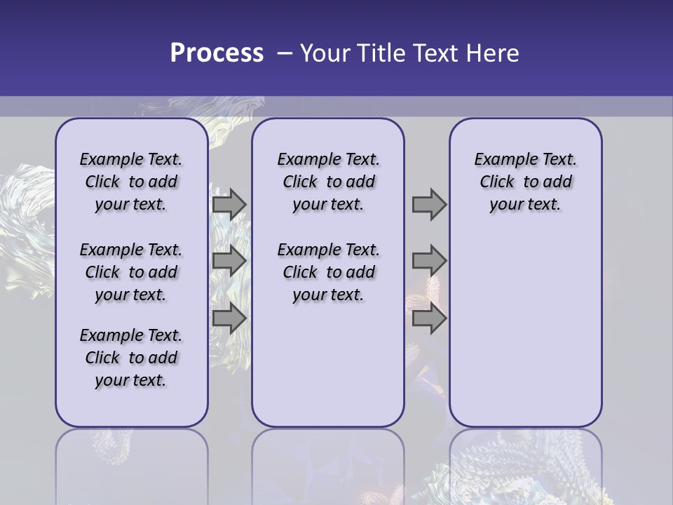 A Computer Generated Image Of A Human Brain PowerPoint Template
