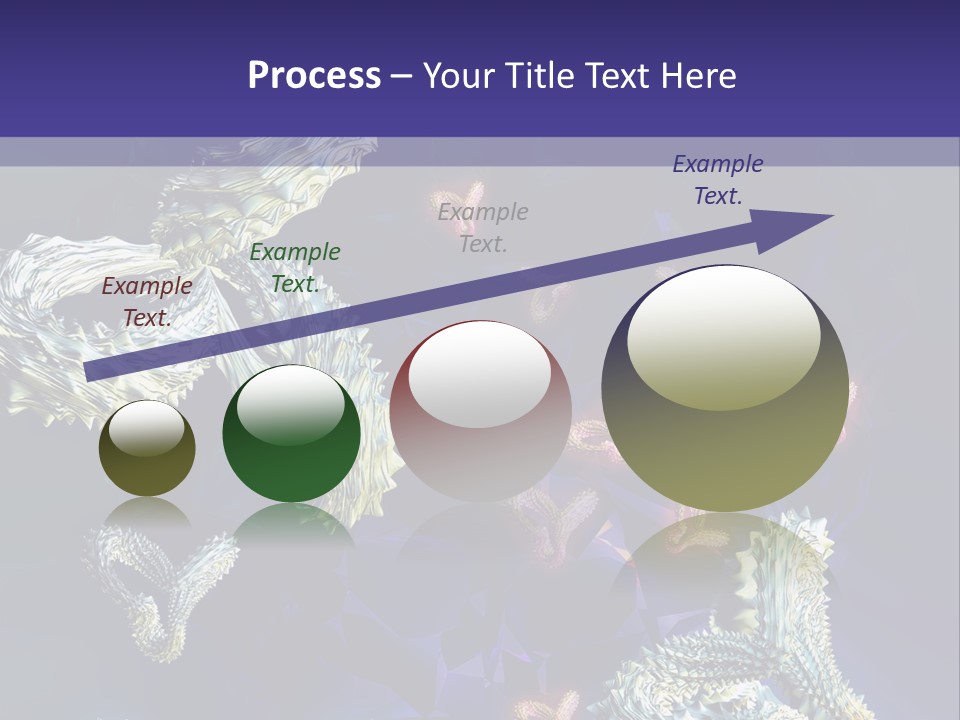 A Computer Generated Image Of A Human Brain PowerPoint Template