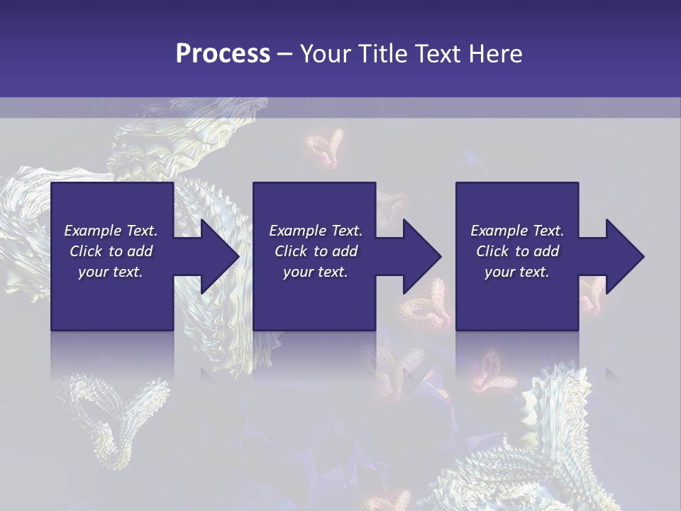 A Computer Generated Image Of A Human Brain PowerPoint Template