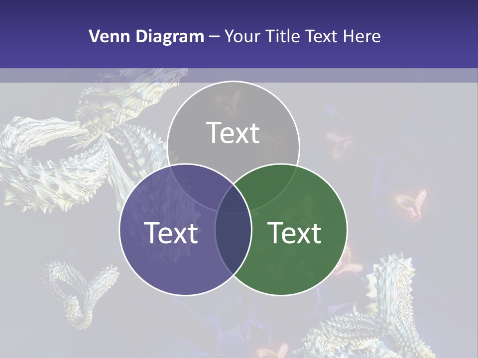 A Computer Generated Image Of A Human Brain PowerPoint Template