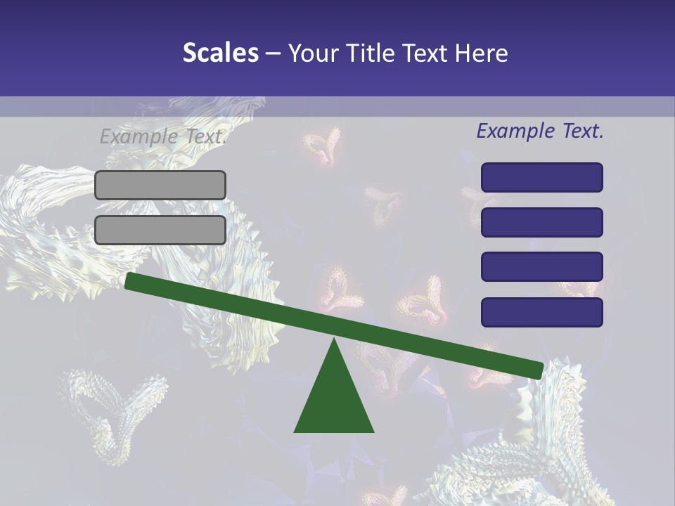 A Computer Generated Image Of A Human Brain PowerPoint Template