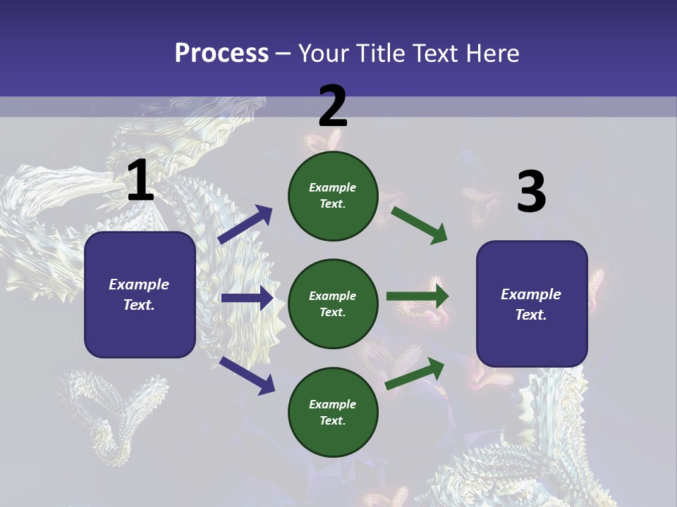 A Computer Generated Image Of A Human Brain PowerPoint Template