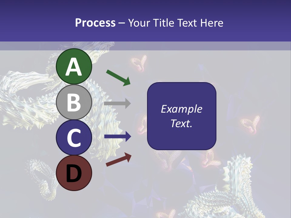 A Computer Generated Image Of A Human Brain PowerPoint Template