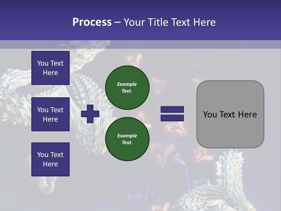 A Computer Generated Image Of A Human Brain PowerPoint Template