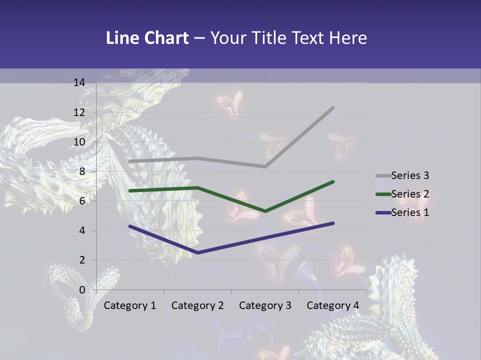 A Computer Generated Image Of A Human Brain PowerPoint Template