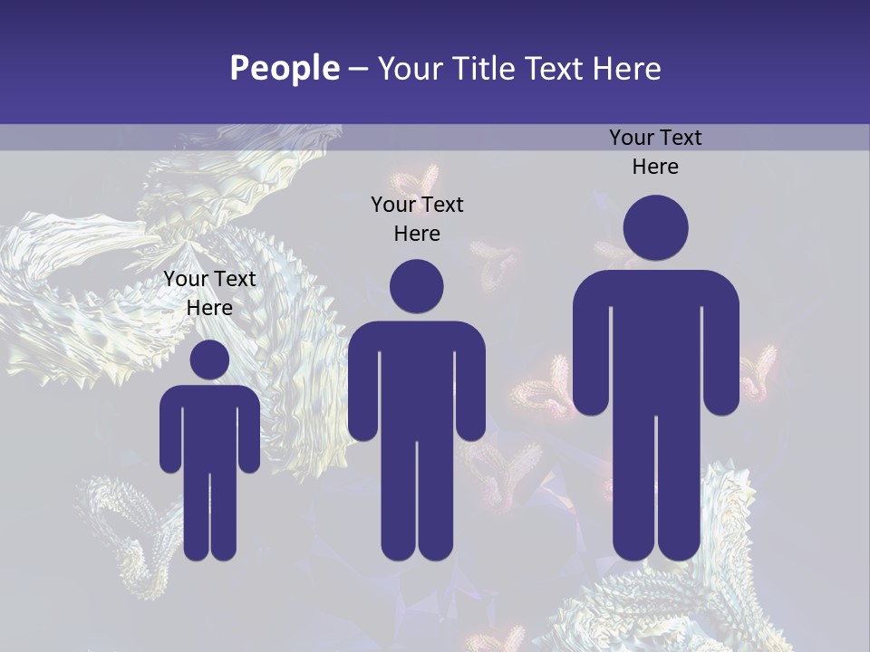 A Computer Generated Image Of A Human Brain PowerPoint Template