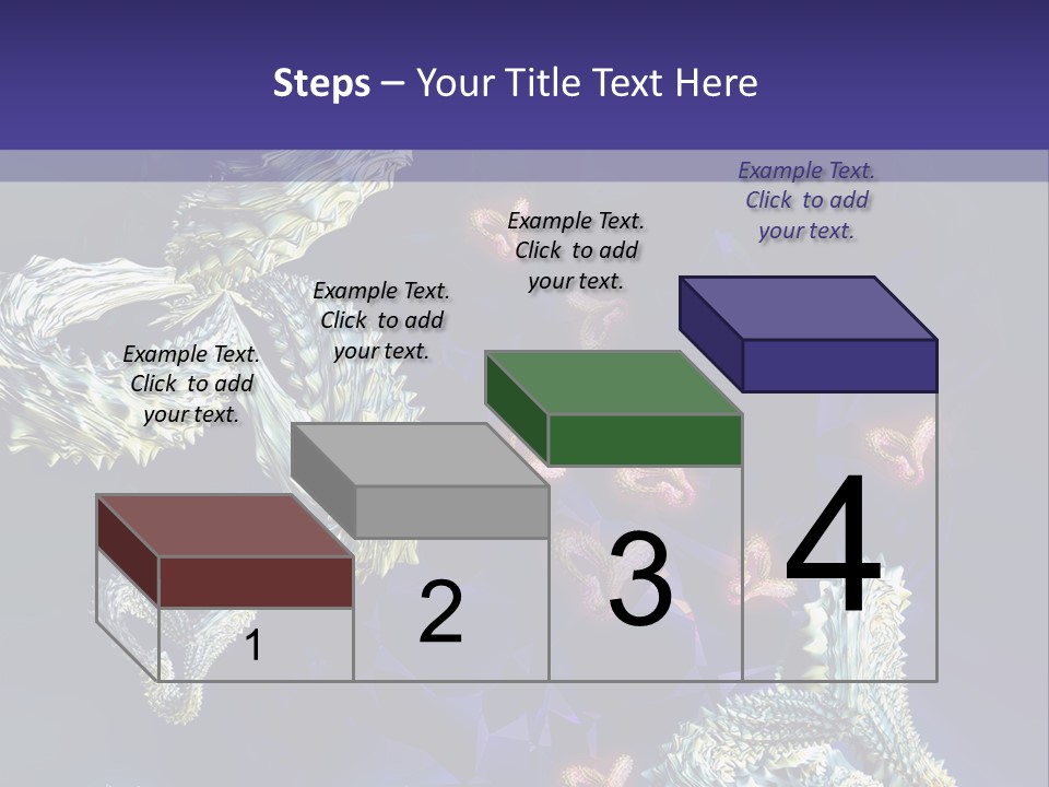 A Computer Generated Image Of A Human Brain PowerPoint Template