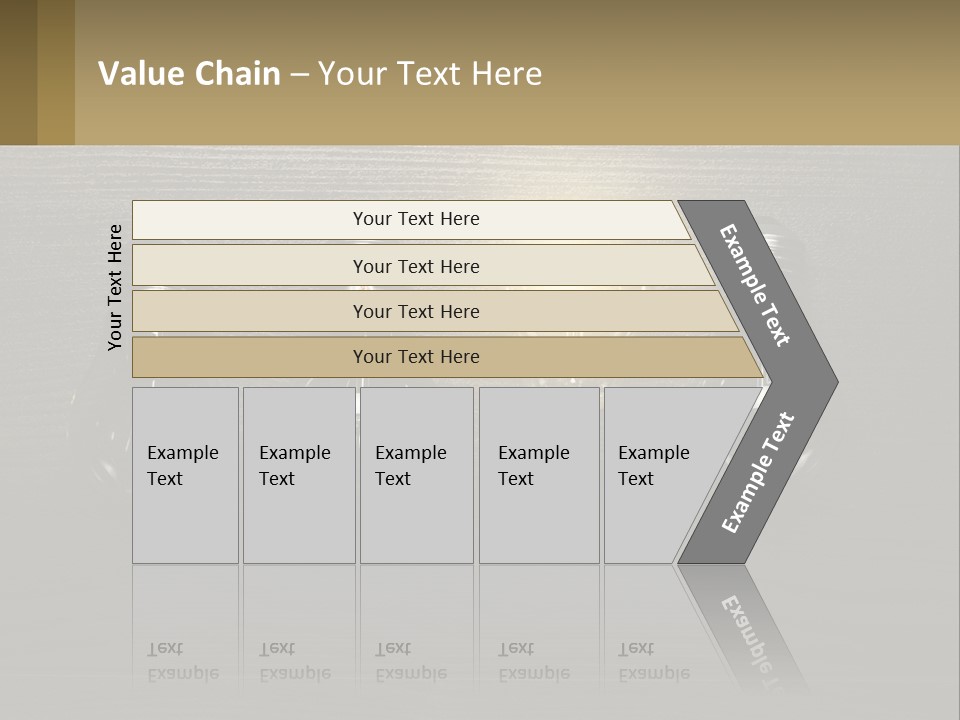 A Group Of Light Bulbs Sitting On Top Of A Wooden Table PowerPoint Template