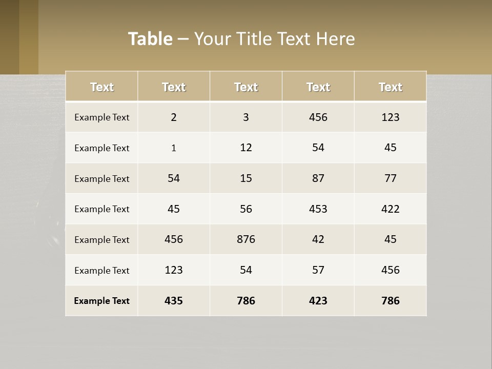 A Group Of Light Bulbs Sitting On Top Of A Wooden Table PowerPoint Template