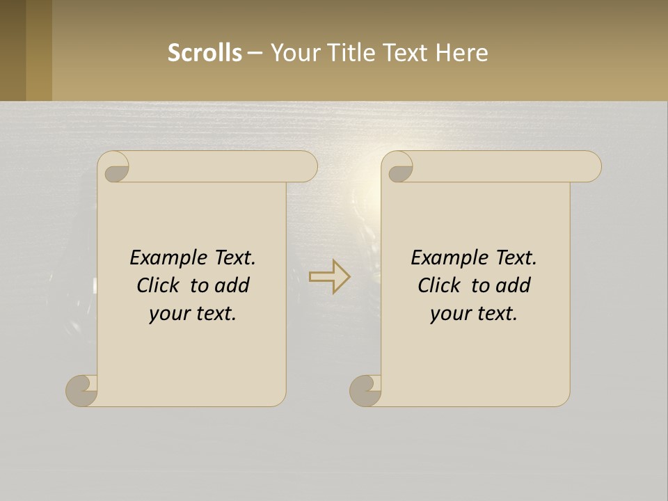 A Group Of Light Bulbs Sitting On Top Of A Wooden Table PowerPoint Template
