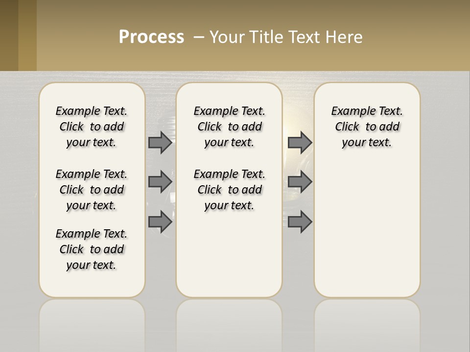 A Group Of Light Bulbs Sitting On Top Of A Wooden Table PowerPoint Template