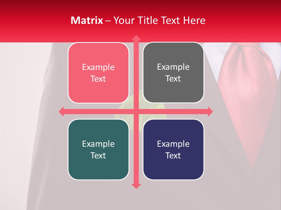 A Man In A Suit With A Green Leaf In His Pocket PowerPoint Template