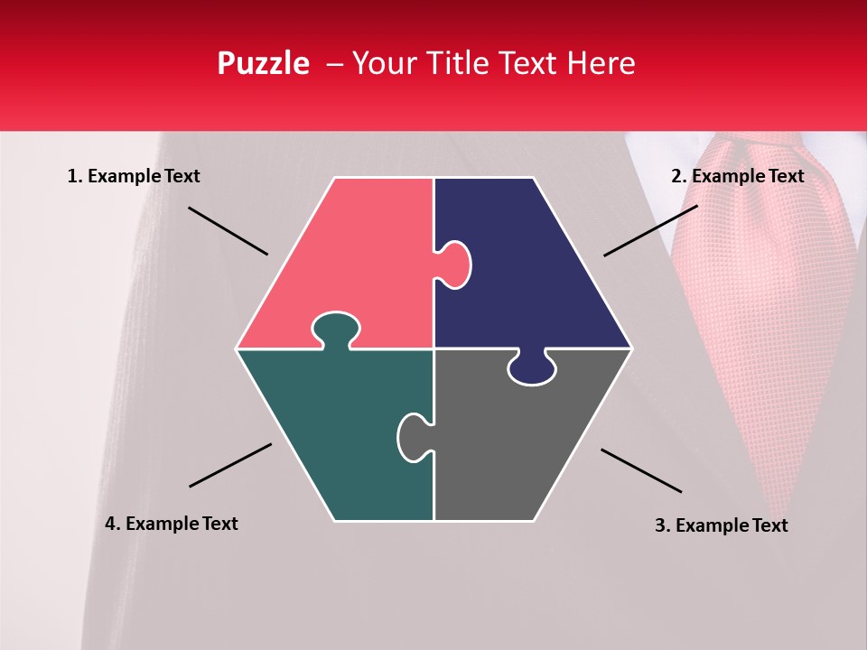 A Man In A Suit With A Green Leaf In His Pocket PowerPoint Template