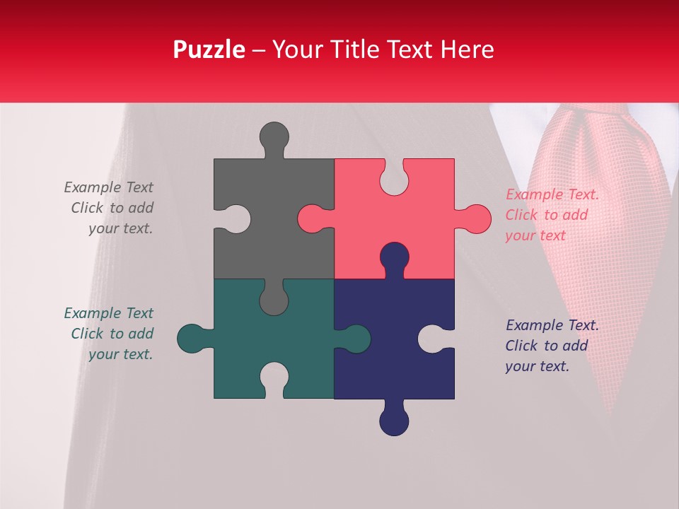 A Man In A Suit With A Green Leaf In His Pocket PowerPoint Template