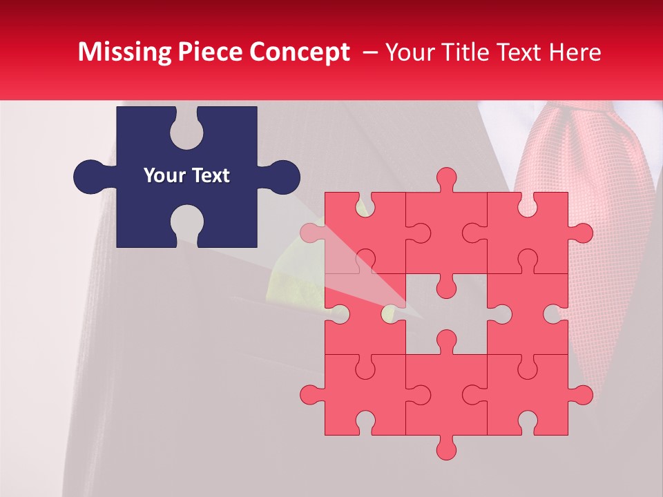 A Man In A Suit With A Green Leaf In His Pocket PowerPoint Template