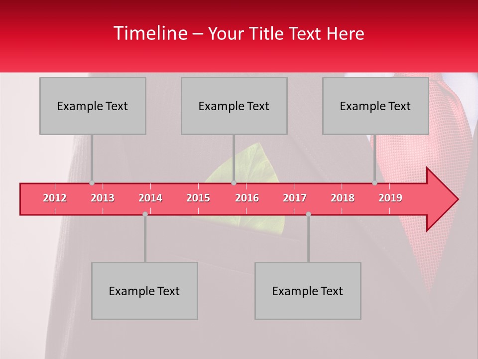 A Man In A Suit With A Green Leaf In His Pocket PowerPoint Template